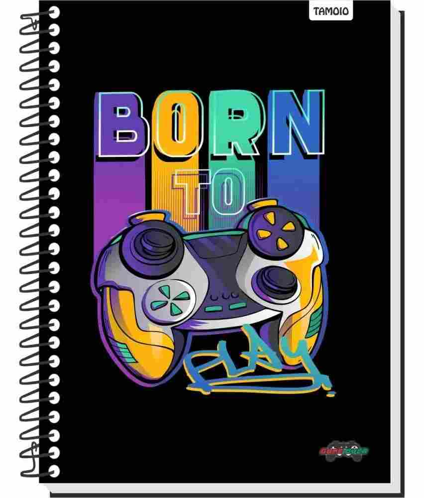CADERNO 10X1 GAME OVER